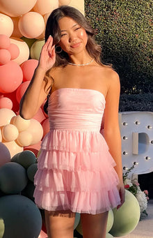 Leto Mini Dress | Pink