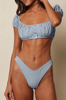 Bandita Bikini Top | Light Denim