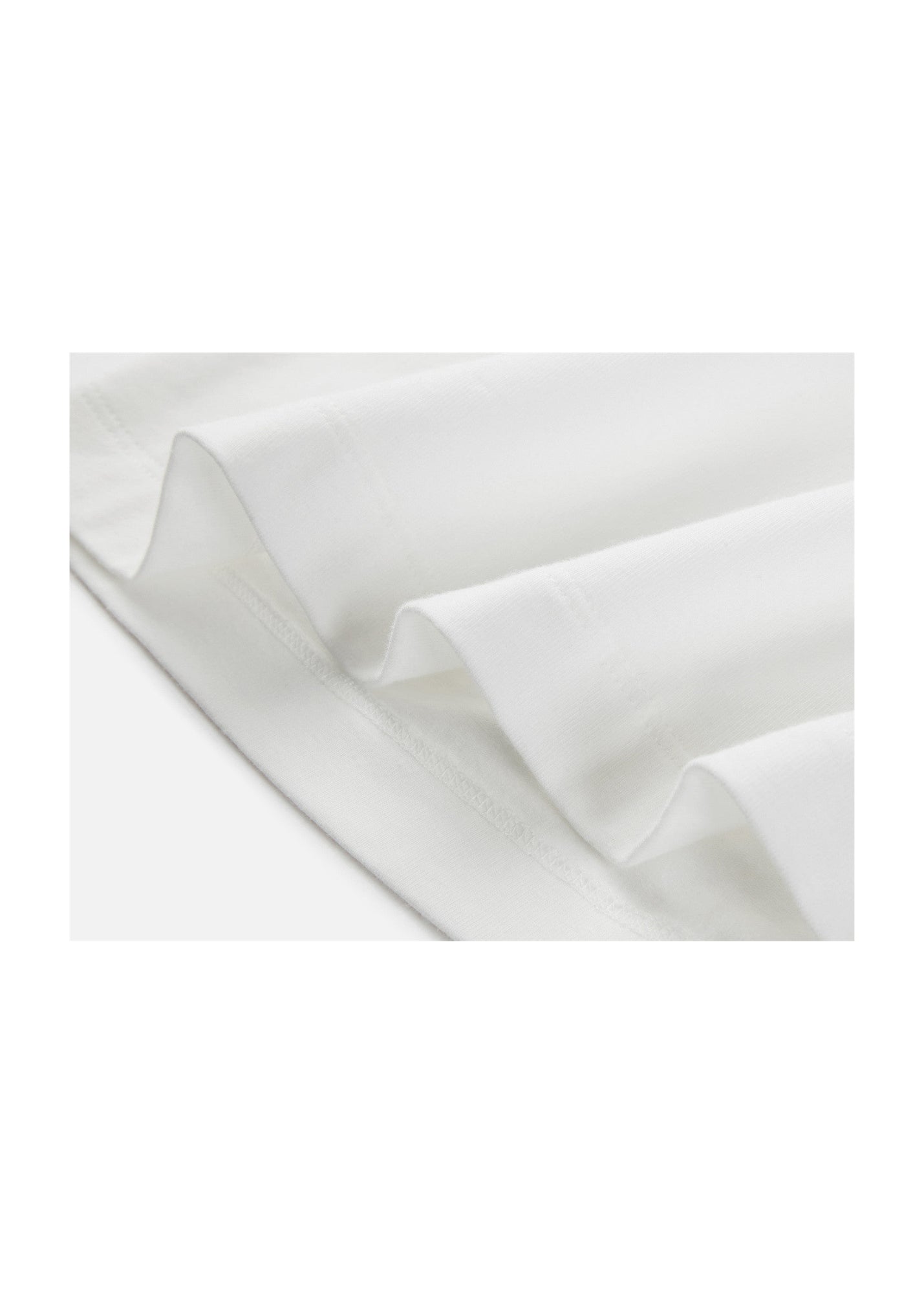 Long-Staple Cotton Sweatshirt | White