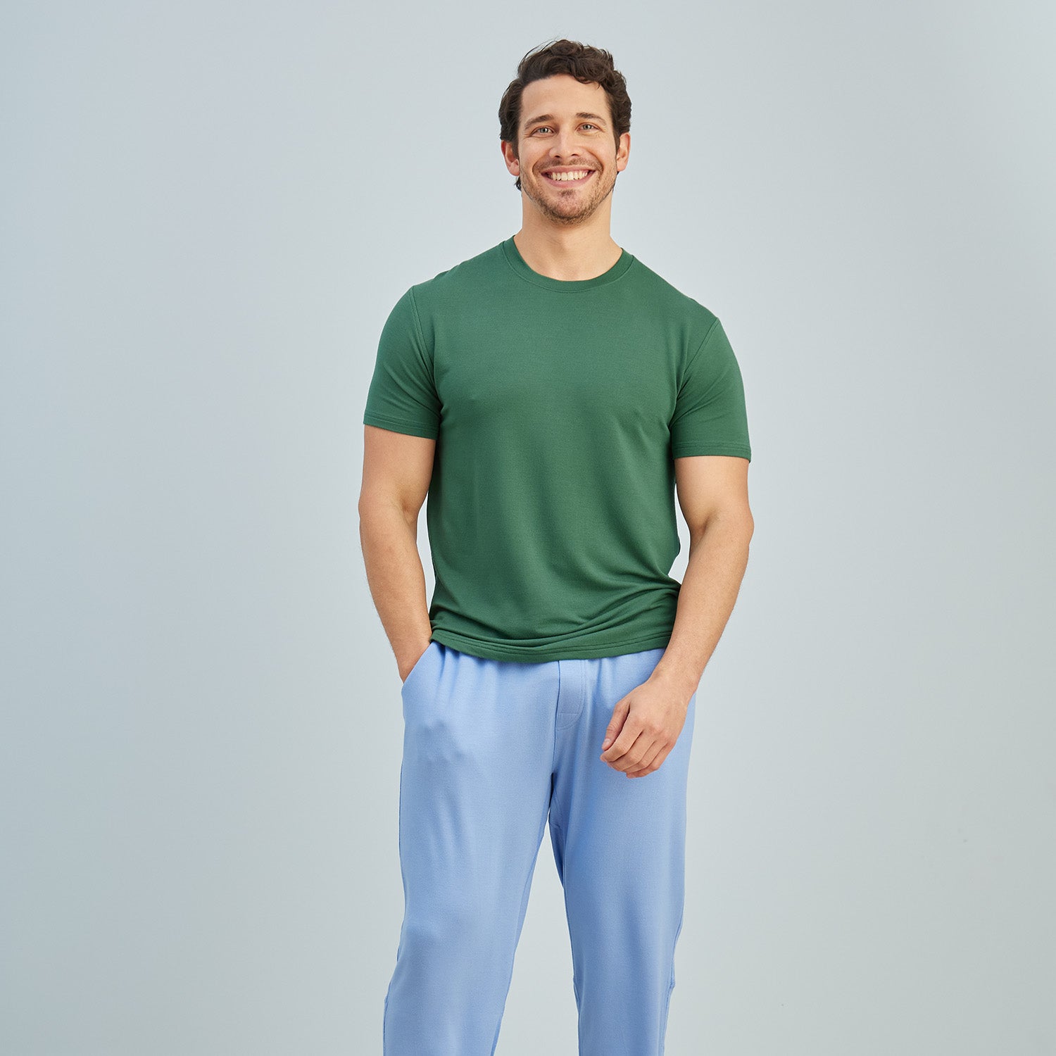 Modal French Terry Lounge Pants | Glacier