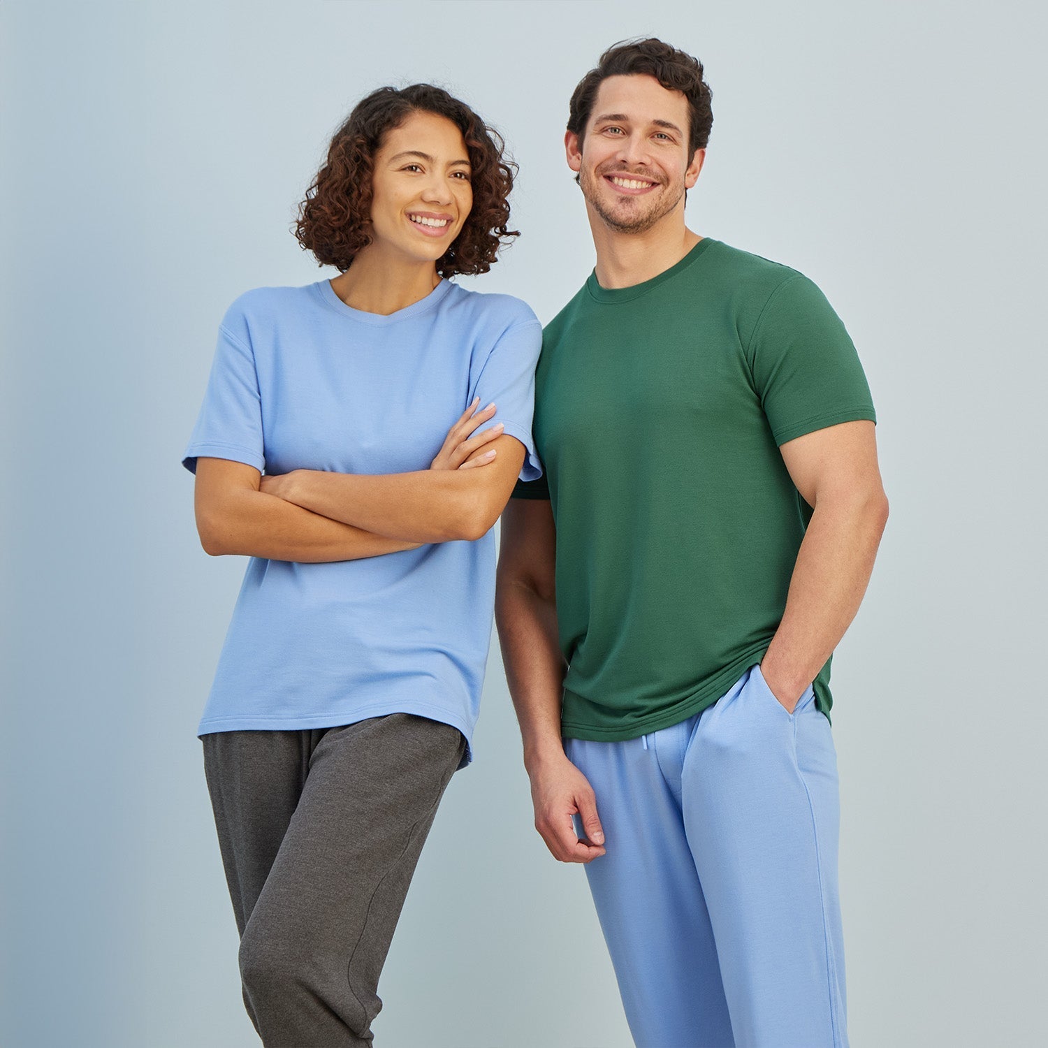 Modal French Terry Lounge Pants | Glacier