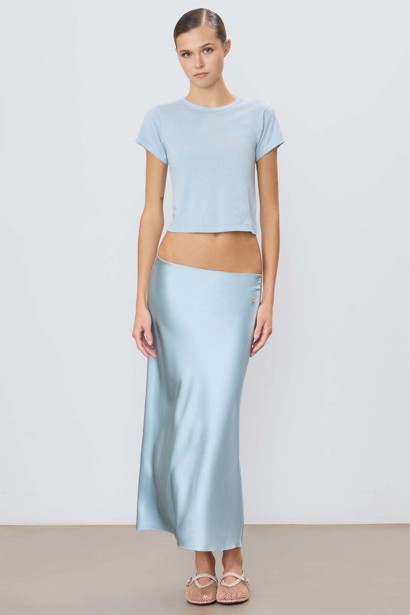 CAMILA MIDI SKIRT - ETERNE