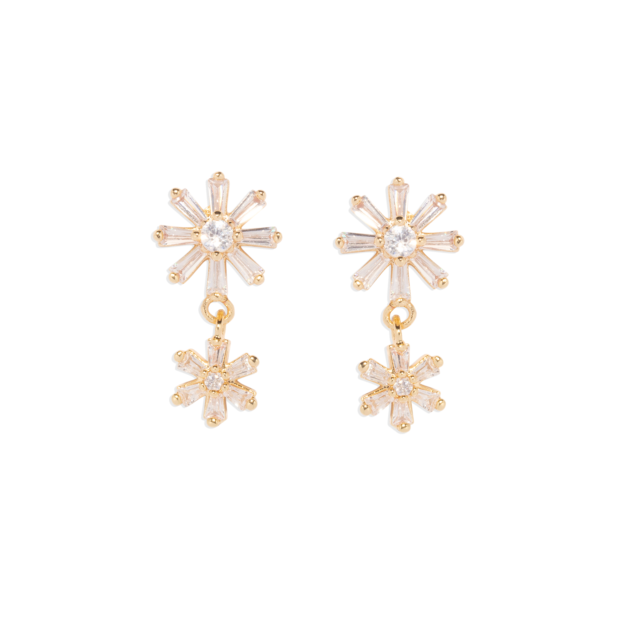 Rae Earrings | Crystal