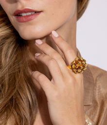 Miller Cocktail Ring | Gold