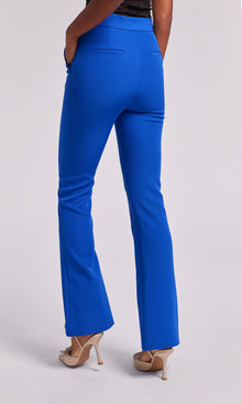 Lucca Crepe Pants | Cobalt