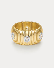 The Georgia Ridged Band | Gold/Silver