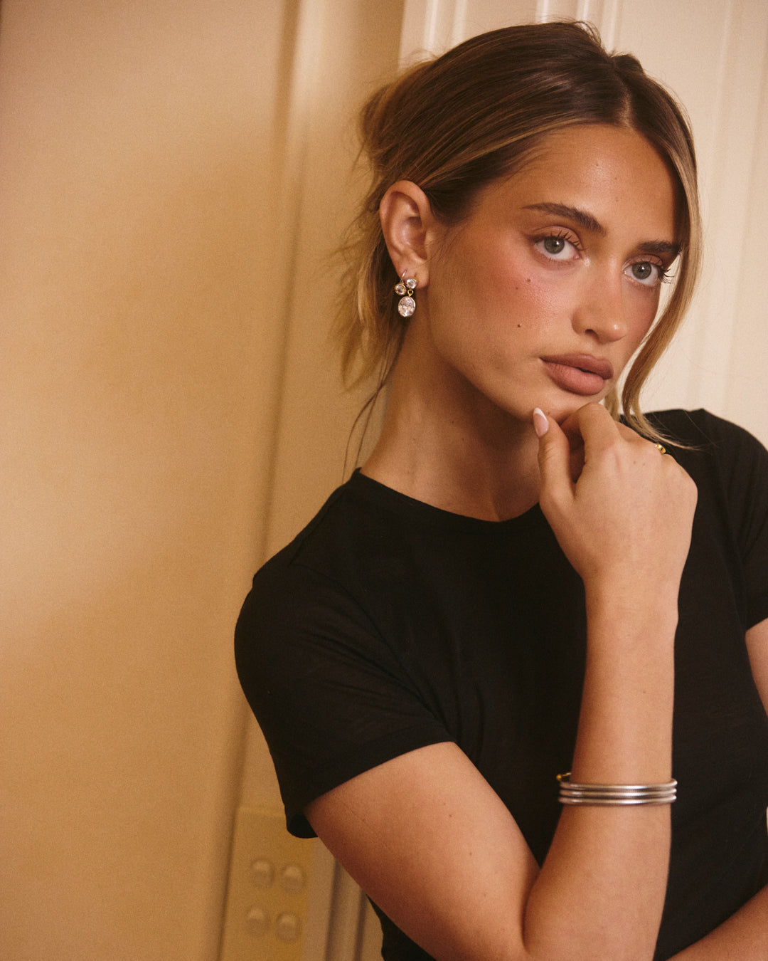 The Mini Palais Flex Snake Chain Bracelet | Silver