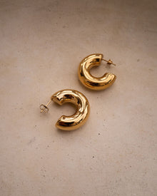 Noemi Hoops - Gold | Plated Gold