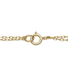 AA Quality Round Strand Necklace | 14K Yellow Gold | White Freshwater Pearl5mm - 8mm