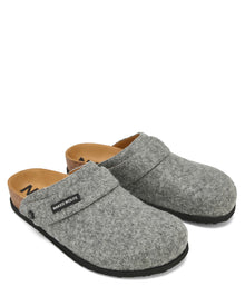 Mens | Malta Felt Sandal | Grey