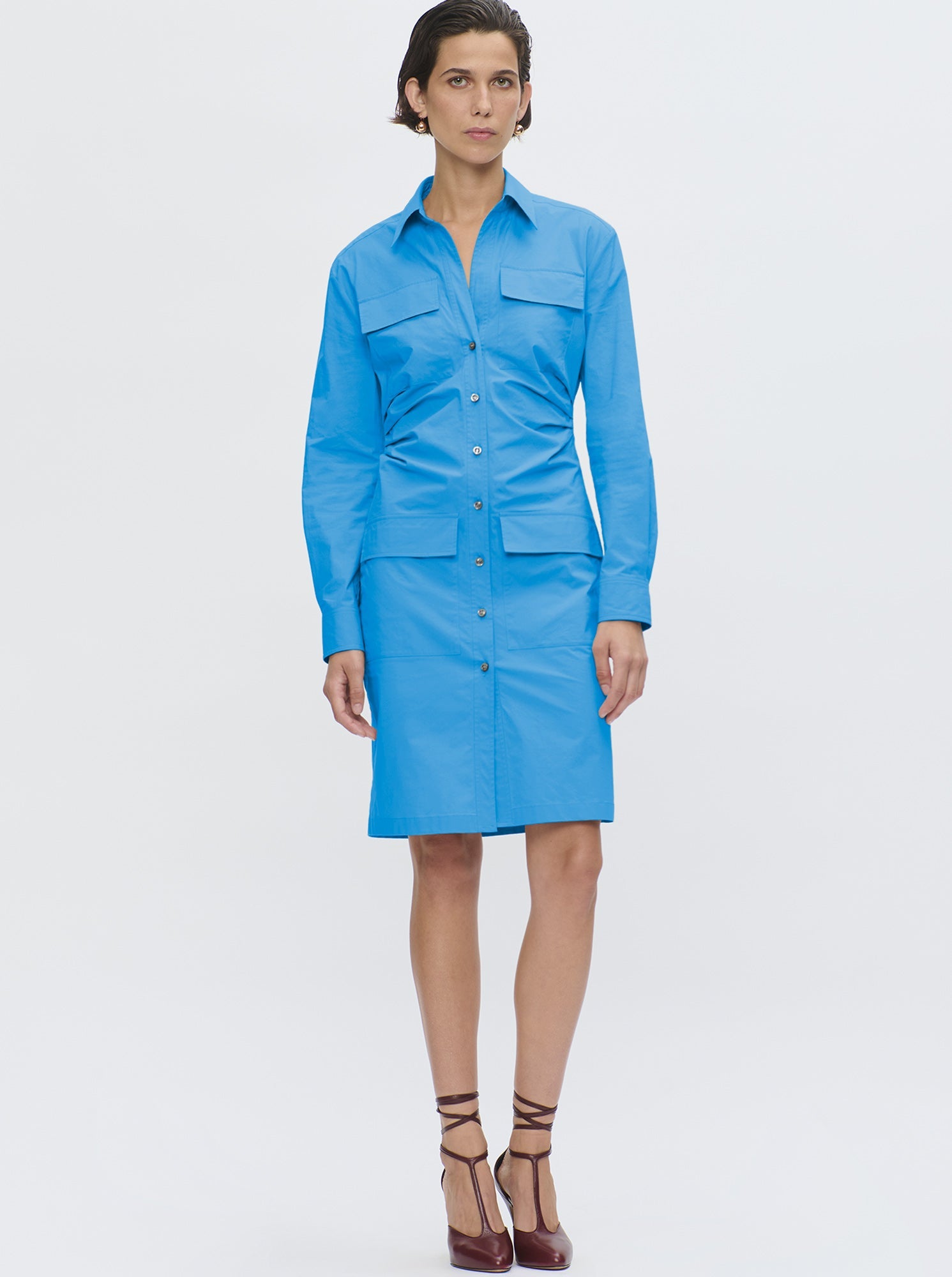 Marrakech Shirt Dress | Blue Sea