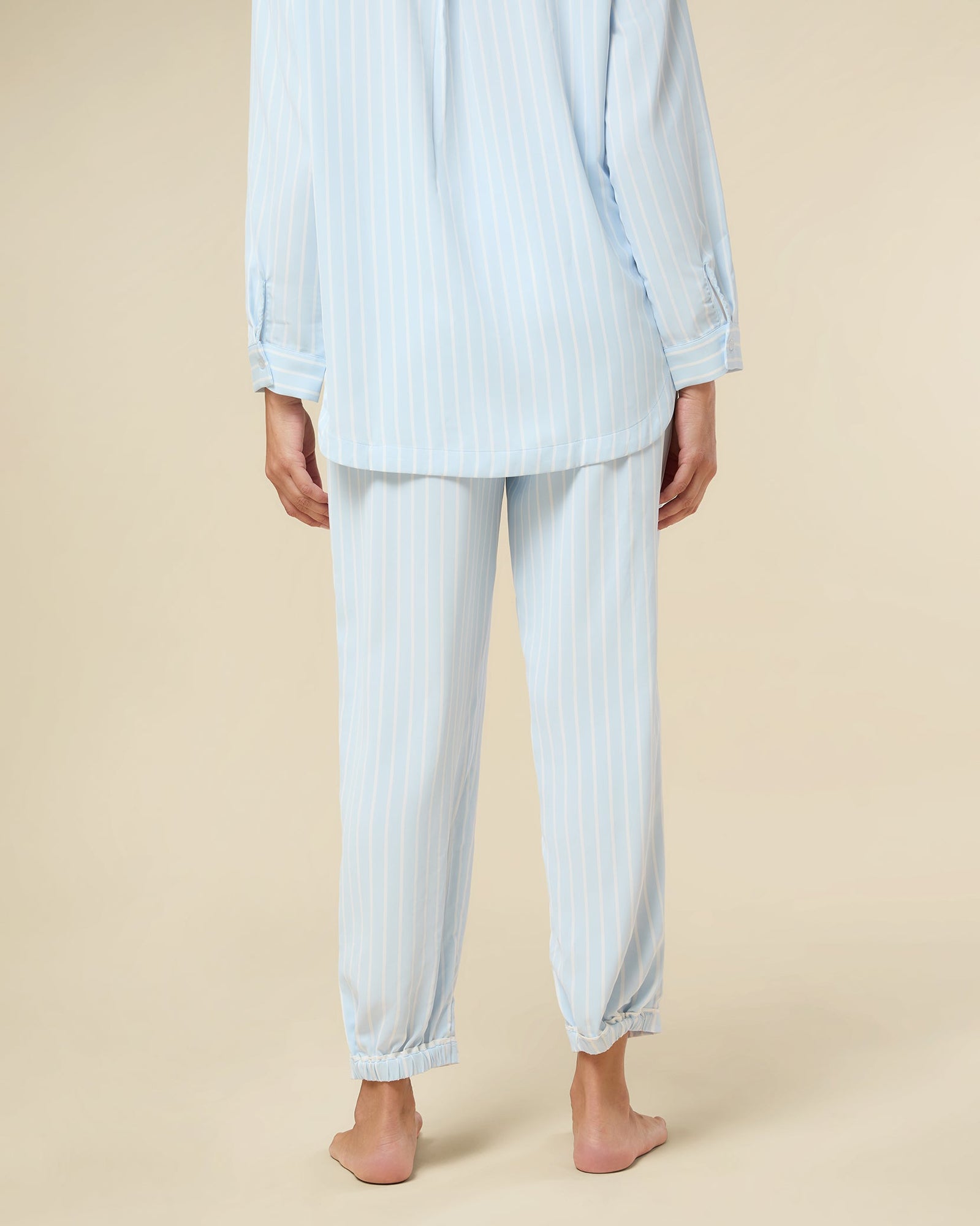 Stripe Blue/Ivory