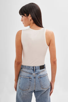 Daya Sleeveless Top | Off White