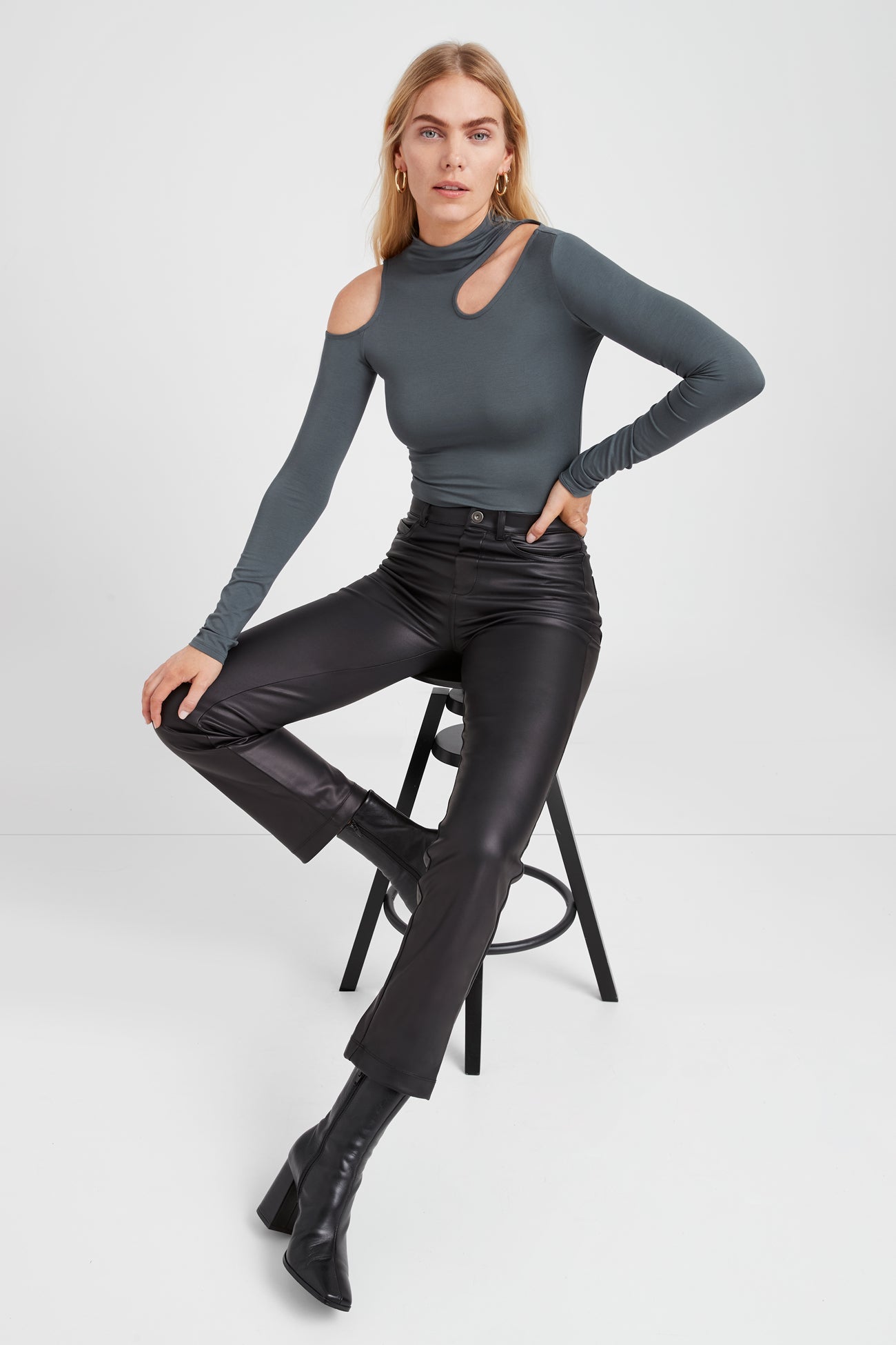 Jones Top | Slate Grey