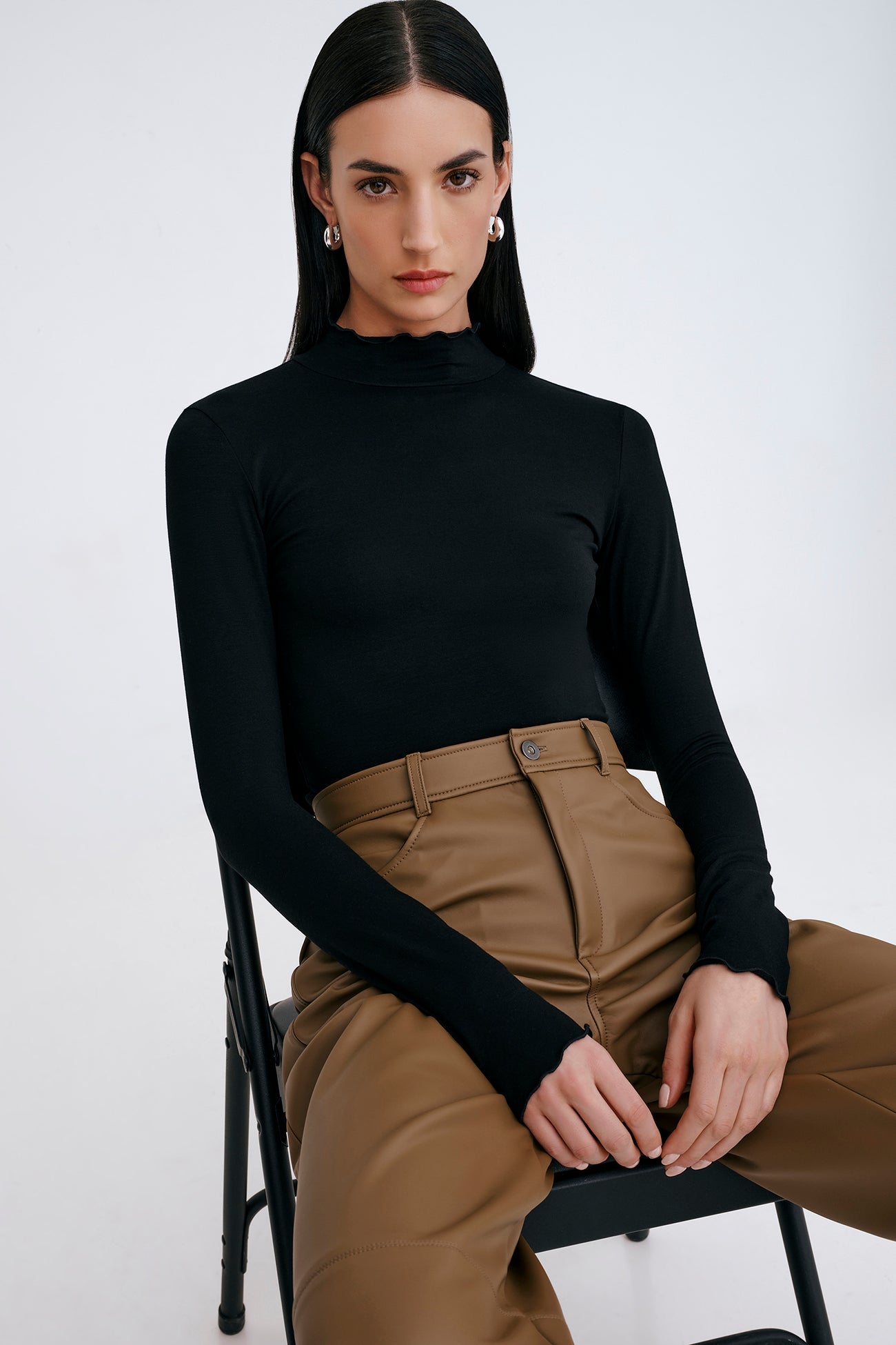 Forsythe Turtleneck | Black