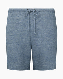 Mens | Terry Linen Short 6in | Light Blue