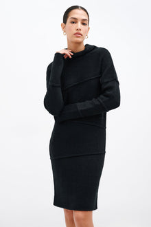 Midtown Sweater Dress | Black