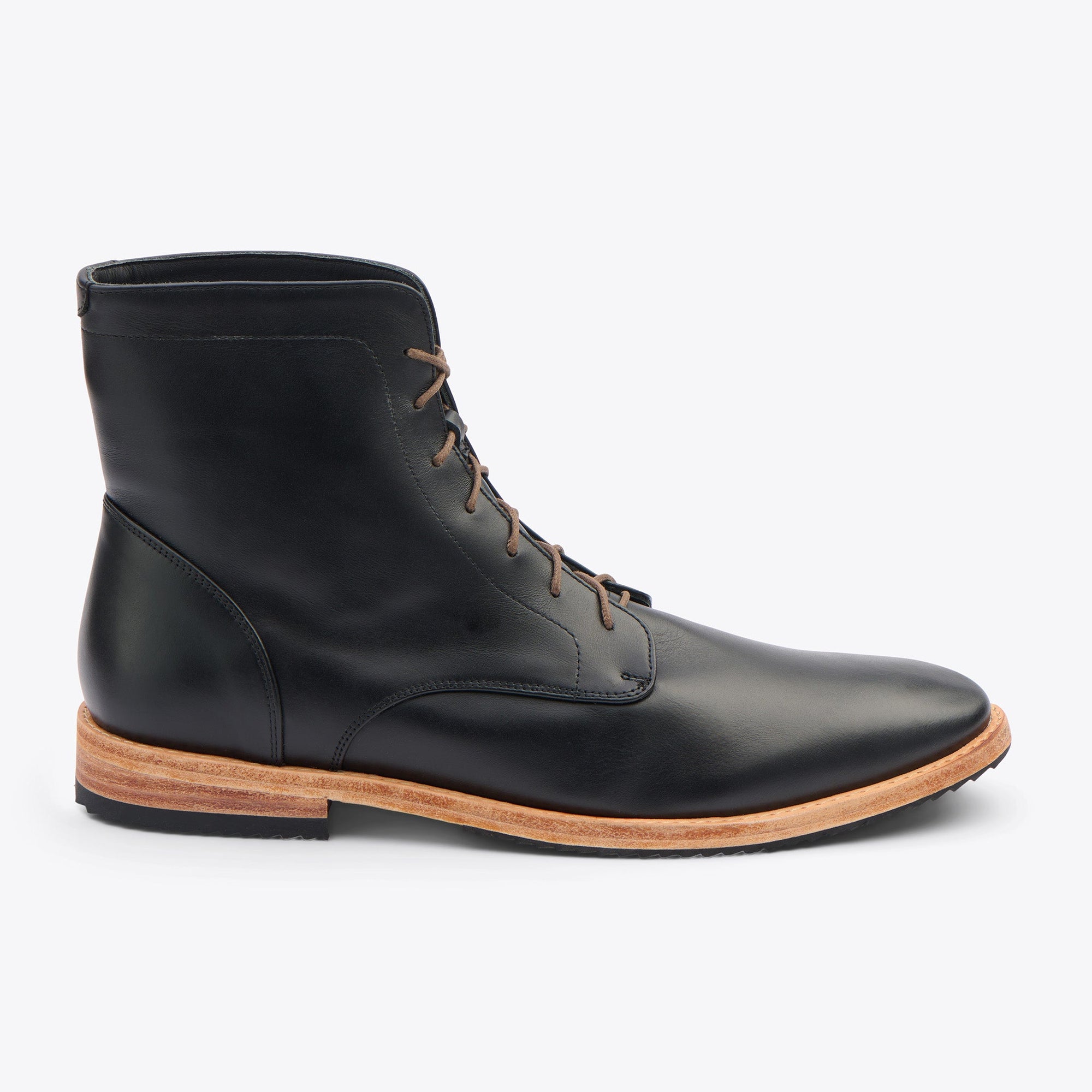 Everyday Lace-Up Boot Black Men's Dress Boot Nisolo