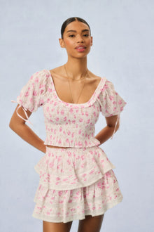 Molly Heirloom Print Top | Sterling Dusk