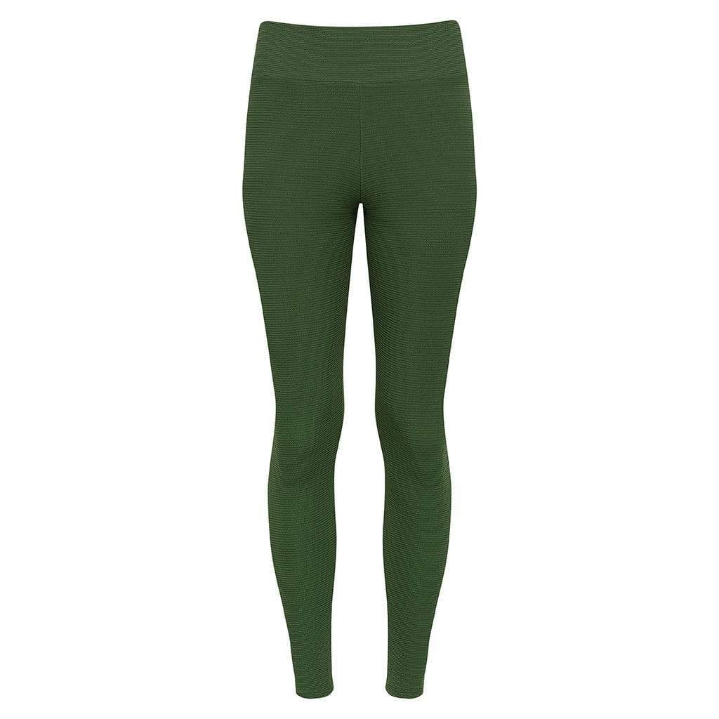 Classic Legging | Olive Micro Scrunch