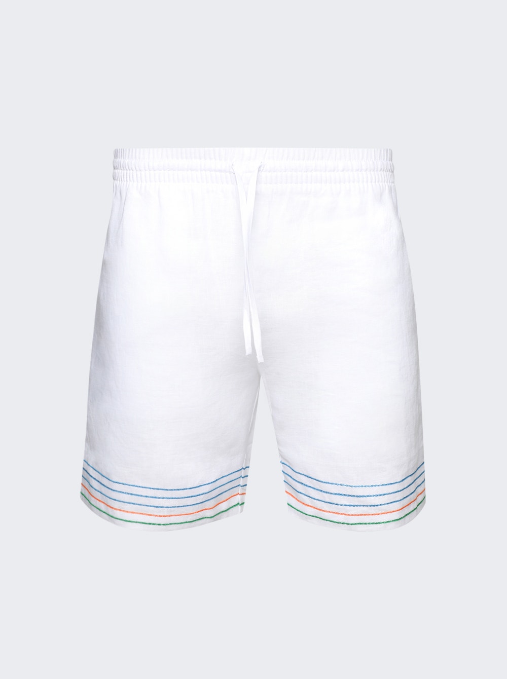 Men | CASABLANCA | Embroidered Shorts | White