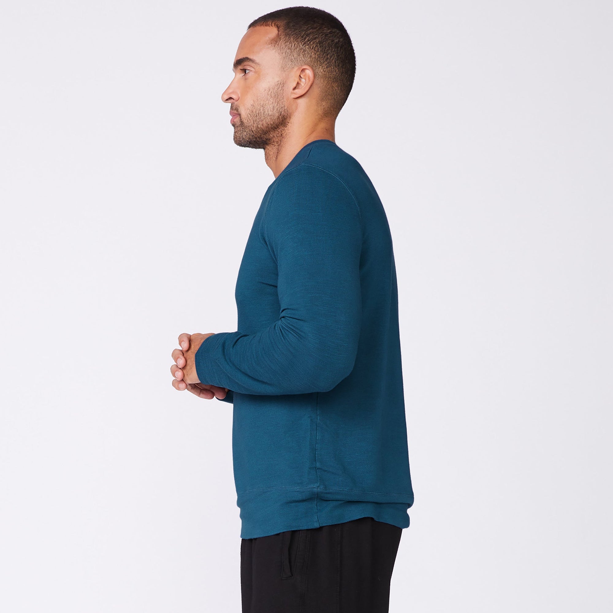 Supersoft Crew Neck Sweatshirt | Men | Abyss