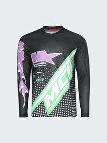 Members of The Rage | Long Sleeved Motrcross Shirt | Black