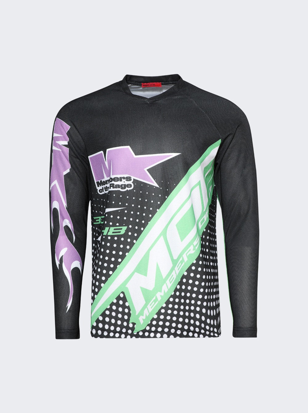 Members of The Rage | Long Sleeved Motrcross Shirt | Black