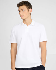 Mens | Short Sleeve Pique Polo | White