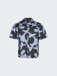 Men | Neil Barrett | Bowling Shirt | Blue