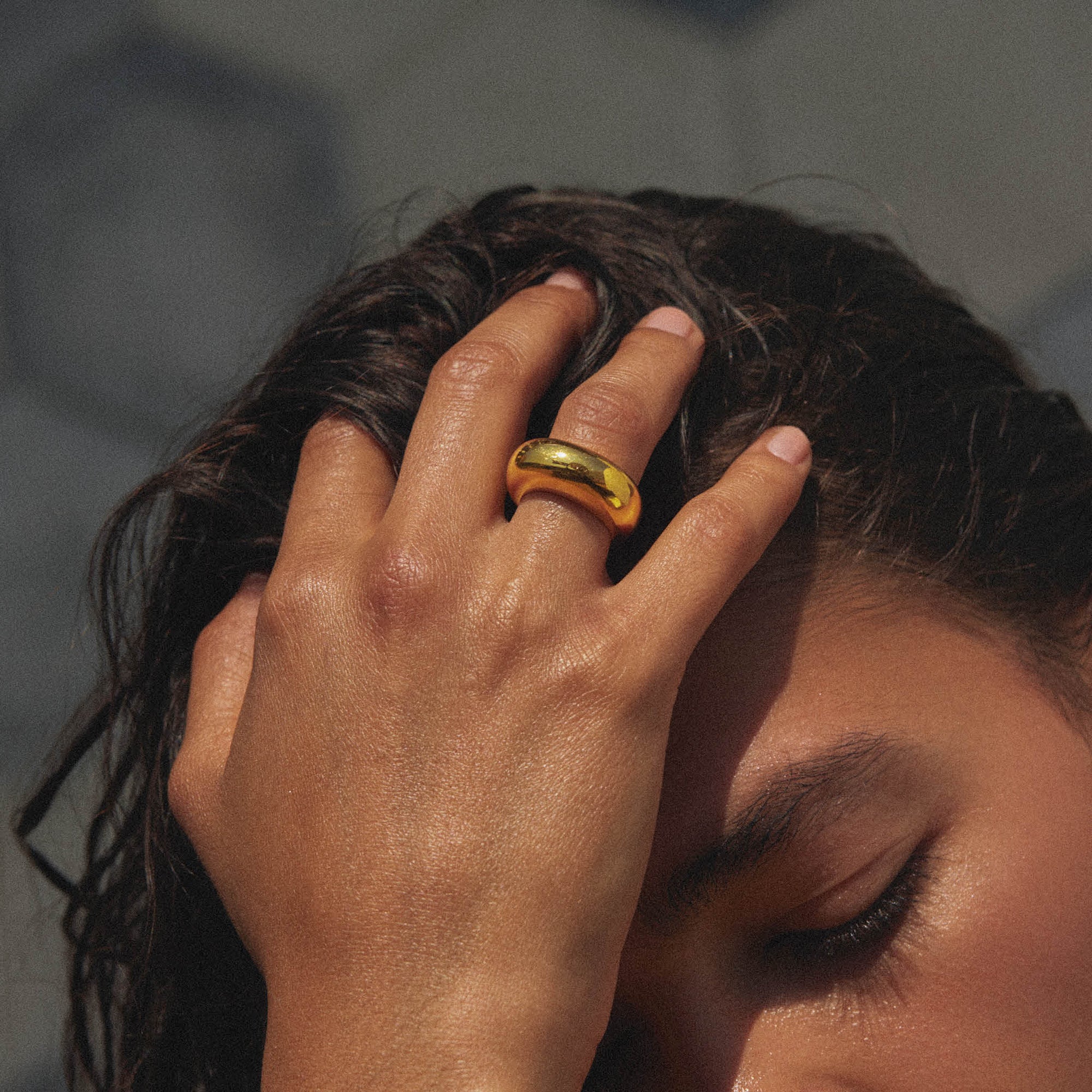 Turrell Ring - High Polish | 18K Gold Plated