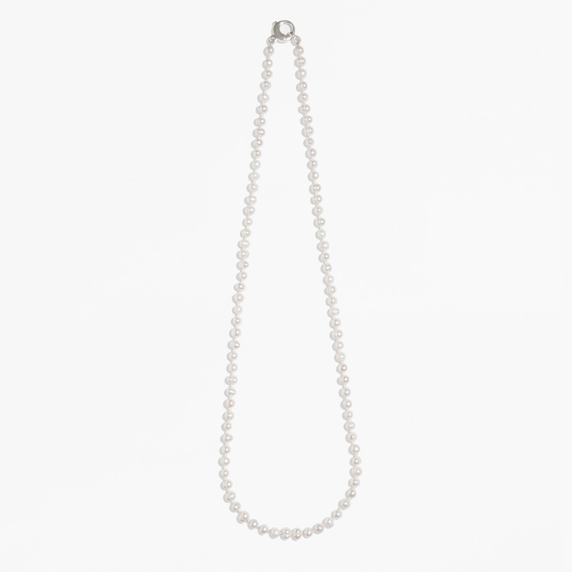 Nai Nai Necklace | Sterling Silver | Freshwater Pearls