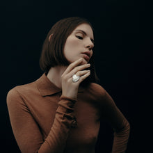 Cure Ring | Silver | Mother of Pearl