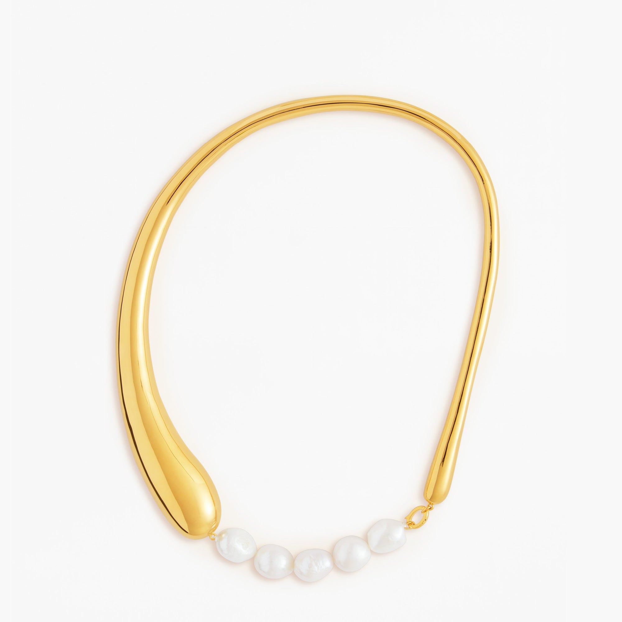 Aura Necklace | 18K Gold Vermeil | Freshwater Pearls