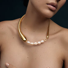 Aura Necklace | 18K Gold Vermeil | Freshwater Pearls