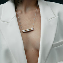 Inverse Pendant | Silver | Smokey Quartz