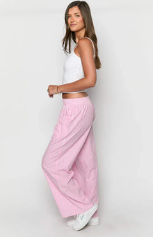 Mahalia Pants | Pink Stripe