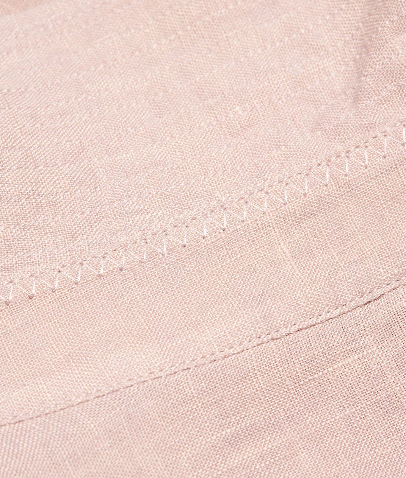 Maitan Relaxed Fit Capri Collar Italian Linen Shirt | Seashell Pink