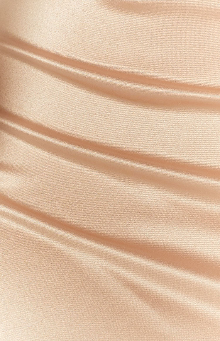 Manhattan Slip Formal Dress | Champagne