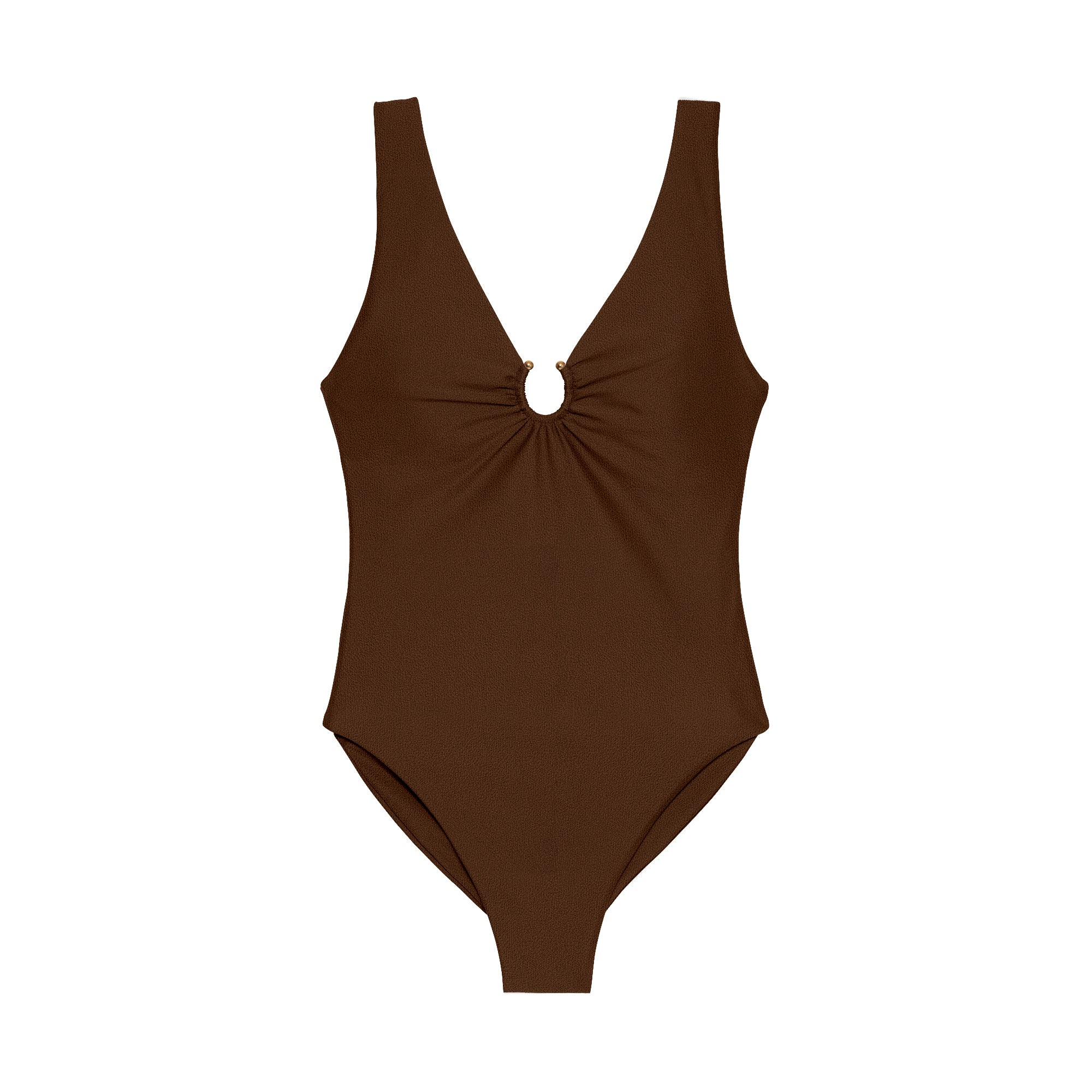 Mara One Piece | Espresso Terry Sheen
