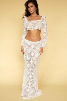 Natalia Skirt | Margarita Floral Lace