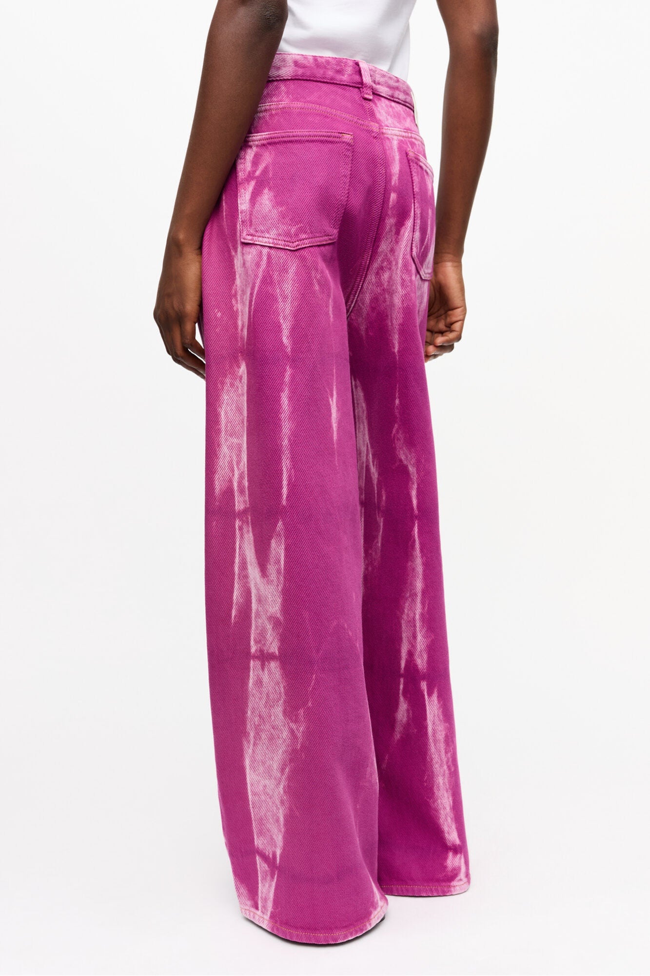 Marri Jeans in Purple Overdyed Denim | Boysenberry