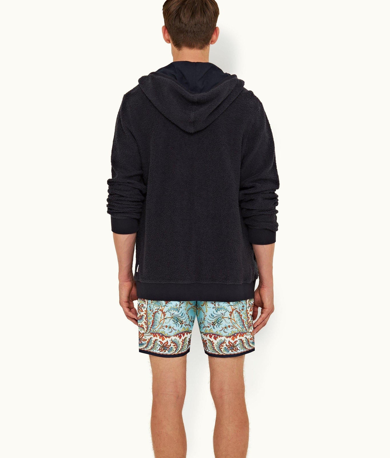Mathers Zip-Thru Hooded Sweatshirt | Dark Nocturnal Navy