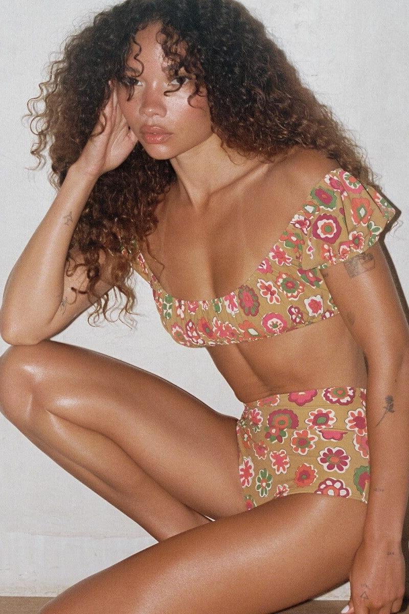 Atia Bikini Top | Mazzy Floral