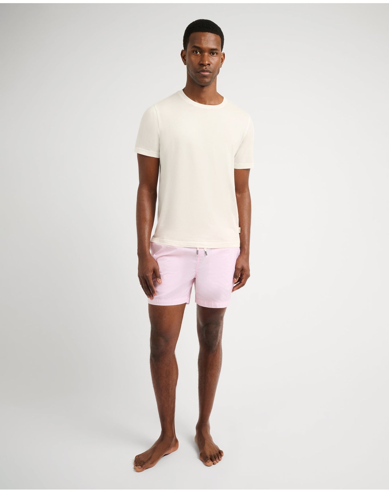 Men | Charles 5" Swim Trunk | Powder Pink