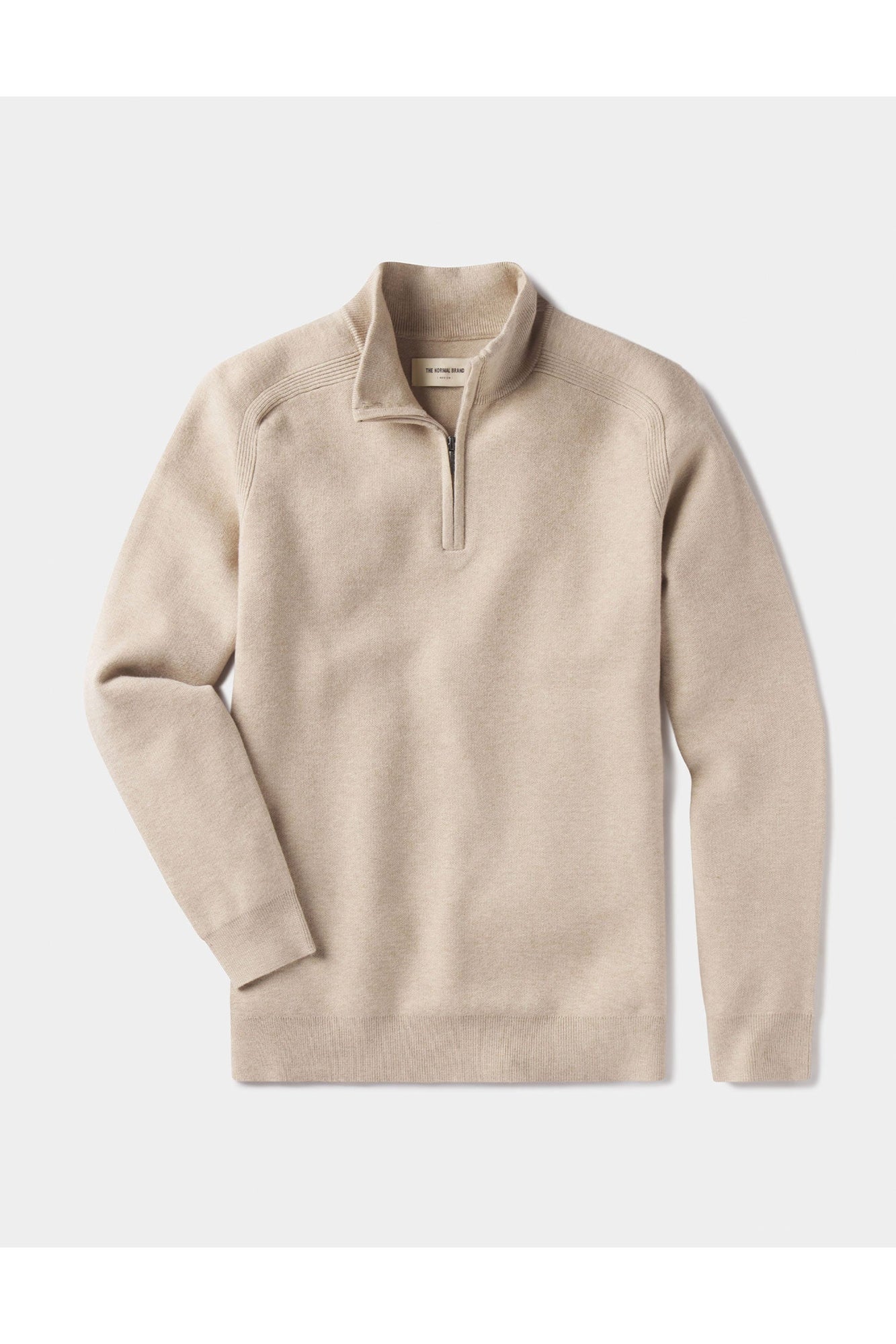Men | Cooper's Landing Quarterzip | Oatmeal