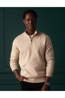 Men | Cooper's Landing Quarterzip | Oatmeal