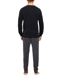 Men | Cozychic Ultra Lite Henley | Black