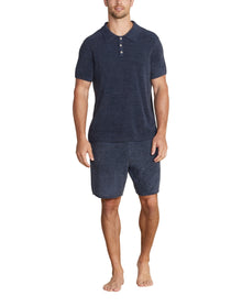 Men | Cozychic Ultra Lite Short Sleeve Polo | Indigo