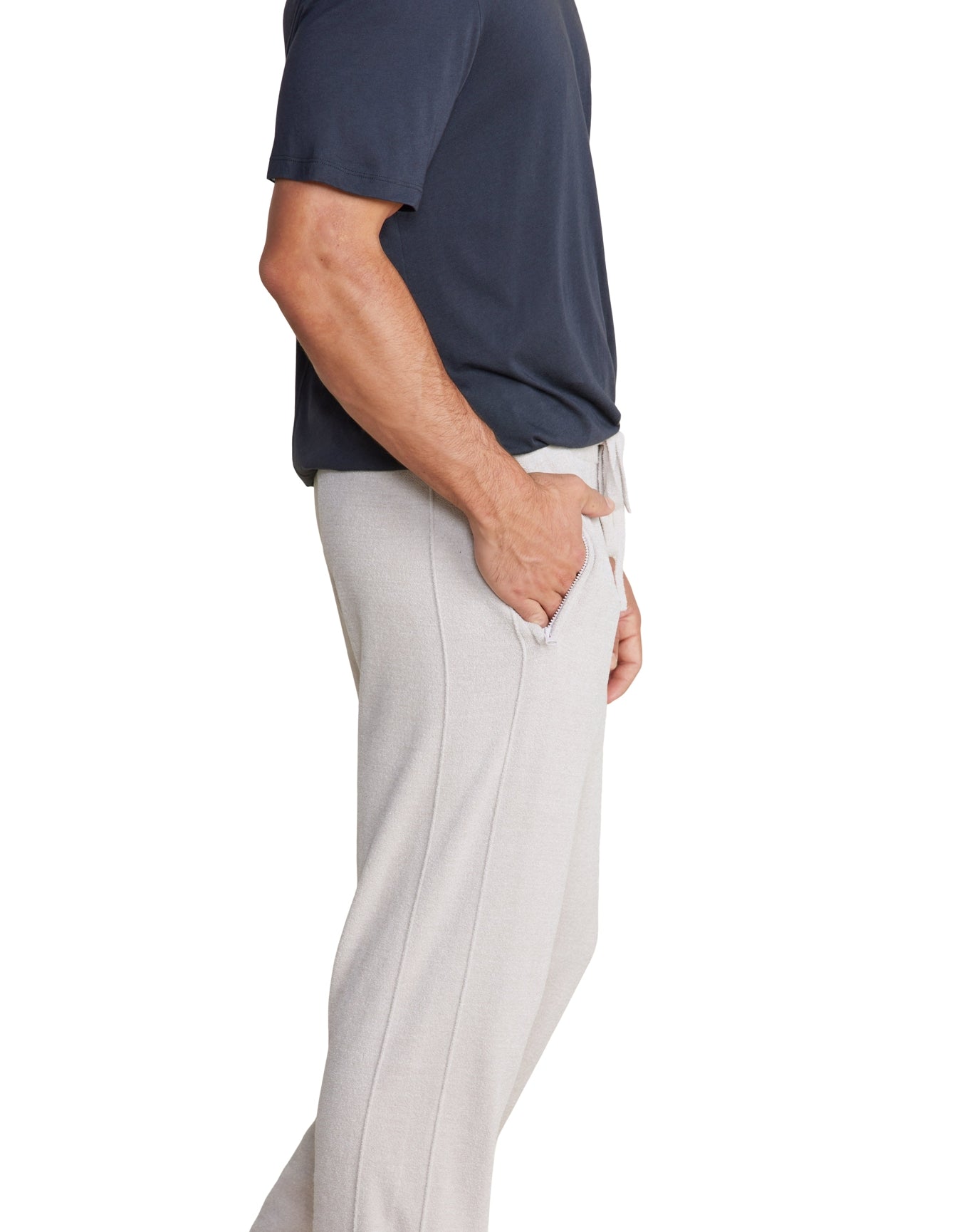 Men | Cozychic Ultra Lite Zip Pocket Pant | Silver